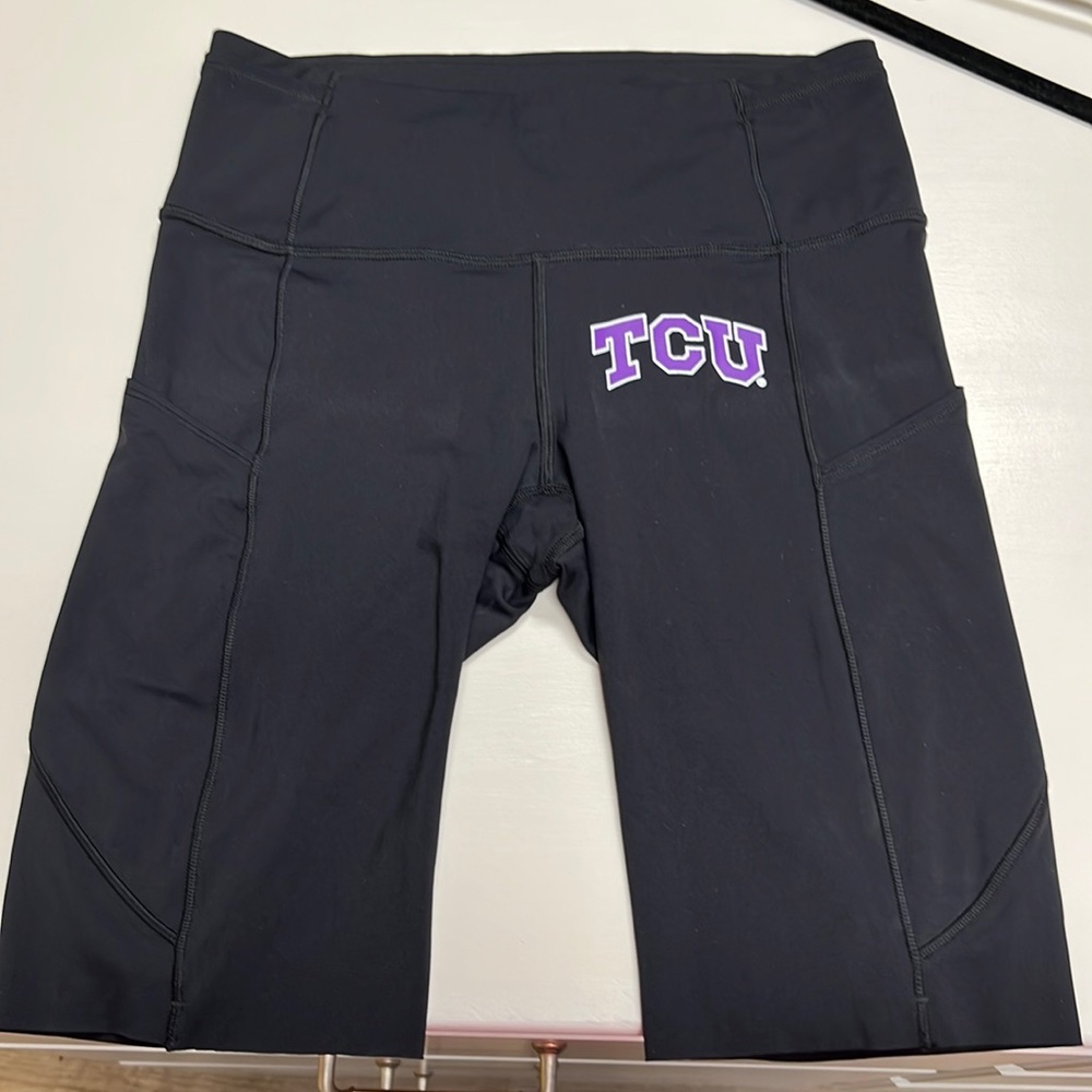 TCU Lululemon Biker Shorts